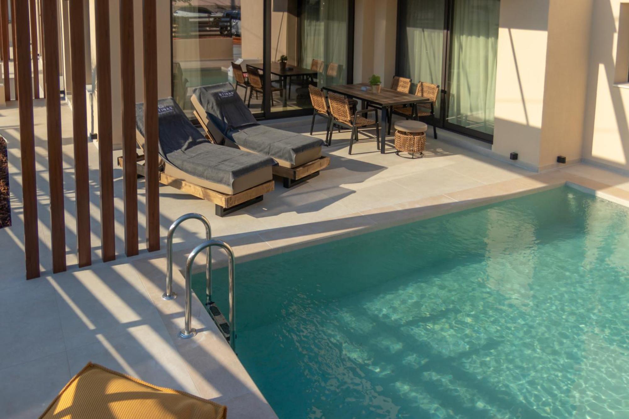 Ntinas Seaside Suites スカラ・ポタミアス エクステリア 写真